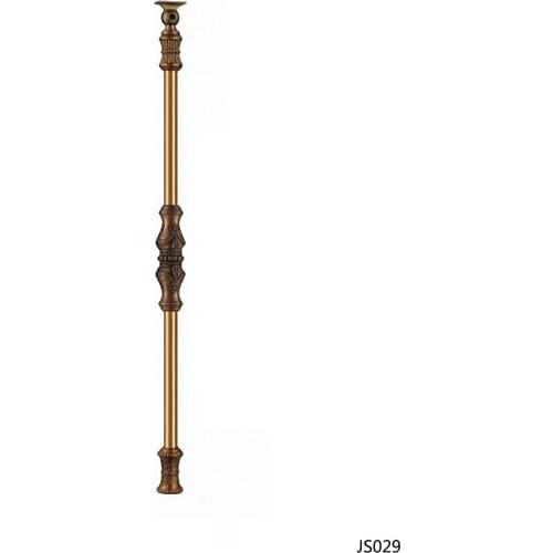 Freeshipping 950mm JS029 Column Customade Floor Mount Newel Handrail Armrest Post Pillar Pole for Staircase
