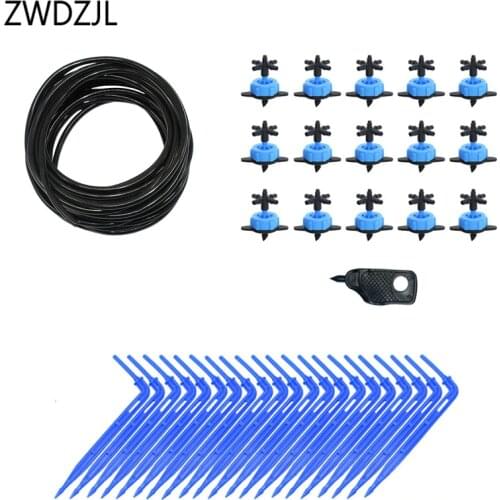 8L arrow drip system emitter 4-way drip arrow Dripper Greenhouse Irrigation system water drop garden 10set 15set