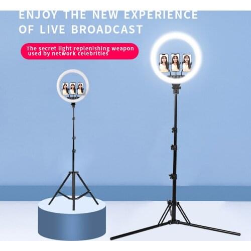 Ring Light Series:Dimmable Ring Light,Lnternet Celebrity Live Broadcasts Fill Lighting,Tripod for Phone Photography Makeup Lamp