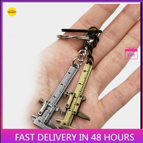Mini Cursor Caliper Key Fob Portable Tools