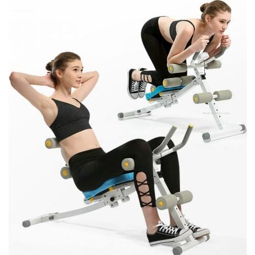 Multifunctional Sit-up Bench, Adjustable Abdominal Fitness Equipment, Home Gym Strength Training Abdomen Training Machine