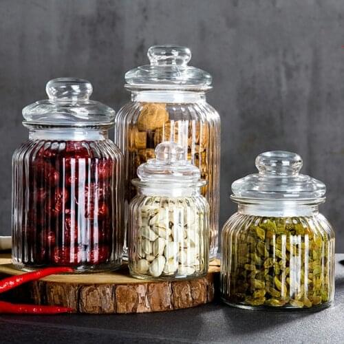 Multifunctional jar Honey glass jar Jam jar Grain enzyme jar Kimchi Kimchi jar Storage jar Glass jar Secret holding glass jar