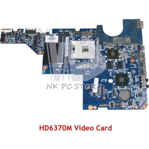 NOKOTION 631596-001 DAAX1IMB6A0 Laptop Motherboard For HP G42 G42T MAIN BOARD HM55 DDR3 HD6370M Video Card