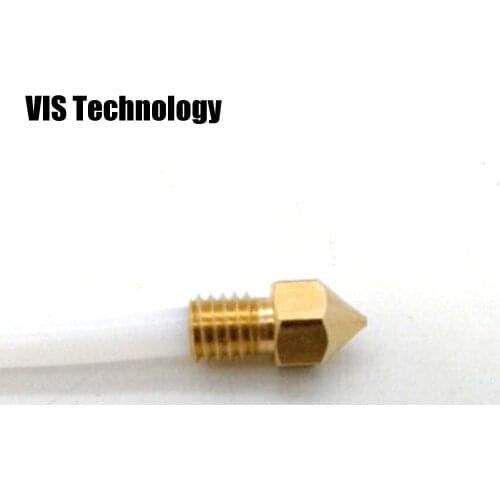 New Design!5pcs/lot 3D Printer Nozzle MK8/V6 advoid leackage 0.2/0.3/0.4/0.5mm For 1.75MM filament V6 V5 Hotend, MK8 extruder