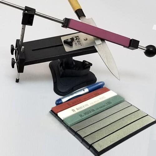 Professional Knife Sharpening System Pencil Apex edge Sharpener 4 whetstone sharpening stones Sharpener chef Knife