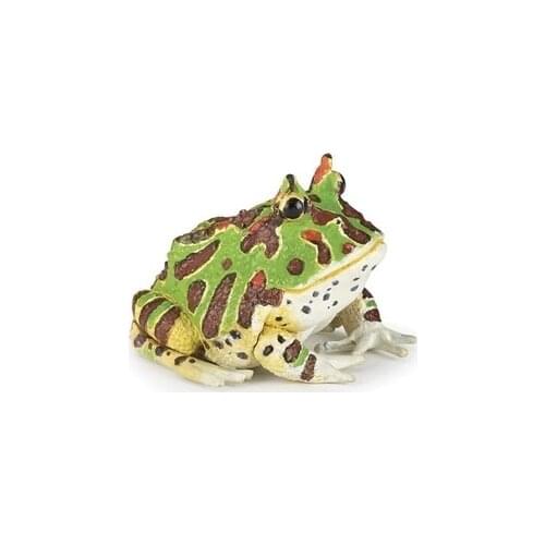 Pvc figure Simulation animal bell frog plastic doll toy model ornaments