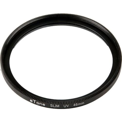 ETone 46mm UV Filter Lens Protector For Lumix G 35-100mm f/4.0-5.6 Ultra Slim