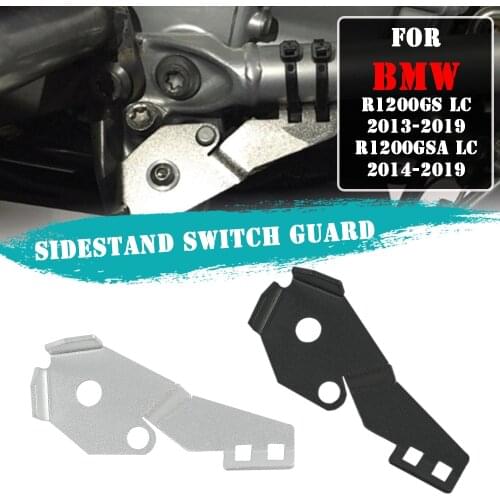 For BMW R1200GS R 1200GS LC Adventure Adv R 1200 GSA 1200 Motorcycle Side Stand Sidestand Switch Protector Guard Cover Cap Metal