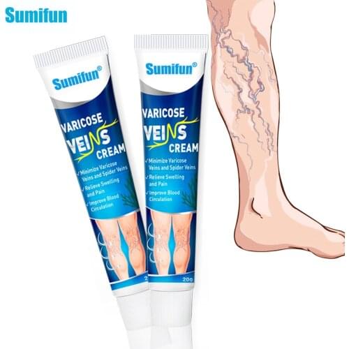 Sumifun 1pcs Vasculitis Phlebitis Spider Cream Varicose Veins Treatment Cream Varicosity Angiitis Removal Medical Plaster P1234