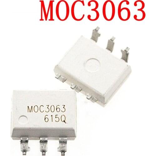 10PCS MOC3063 SOP6 MOC3063 SOP SMD new and original IC