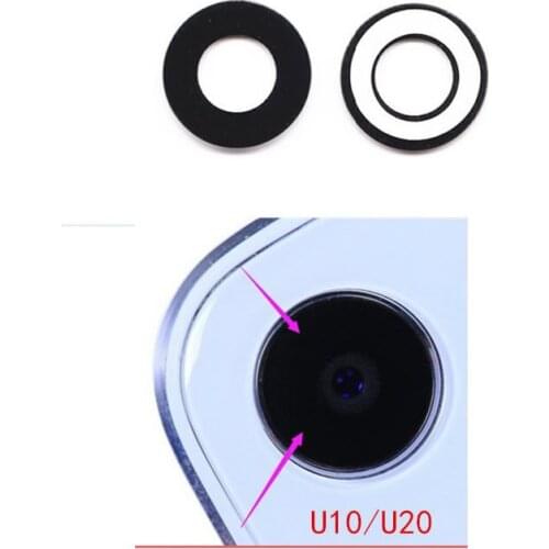 100% Original for MEIZU U10 U20 Back Camera Lens Glass Cover with Adhesive Sticker Replacement Spare Parts