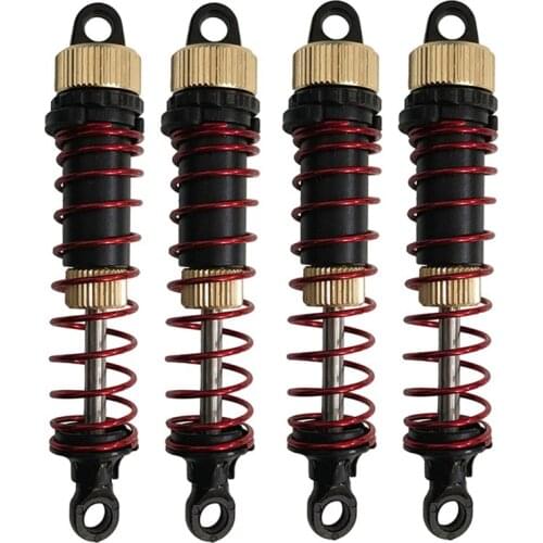 4Pcs Shock Absorbers Damper for XLF X03 X04 X-03 X-04 1/10 RC Car Brushless Truck Spare Parts Accessories