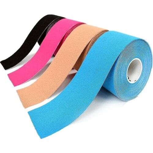 4 Pcs Color Waterproof Muscle Bandage 5 cm Sports Elastic Tape Muscle Pain Relief Tape for Sports and Fitness