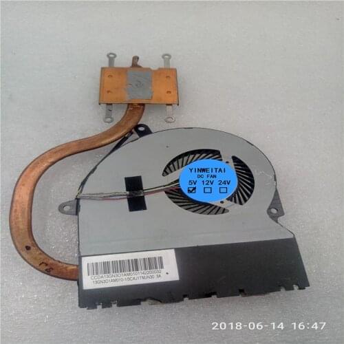 USED CPU Cooling Fan For Asus X401 X401A series laptop/notebook 4pin(4wires) EF75070S1-C010-S99 13GN3O1AM010
