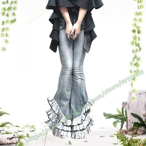 Женские джинсы клеш BONJEAN China At AliExpress