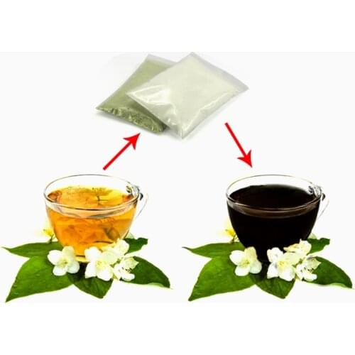 Tea water change color magic tricks Funny Kid Toys Party Magic,Magic Accessories For Sands of the desert E3044