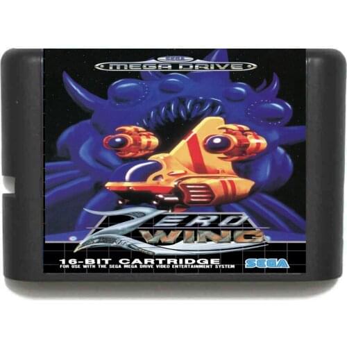 Zero Wing 16 bit MD Game Card For Sega Mega Drive For Genesis