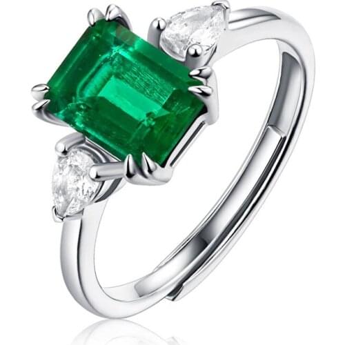 S925 sterling silver simple design, shiny Ruby pop ring, womens engagement gift, anniversary gift, luxury jewelry