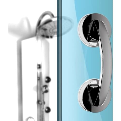 Korean Bathroom Tub Suction Cup Armrest Bath Door Safely Handrail Grab Sucker Grip Toilet Railing Shower Anti-slip Vacuum Handle
