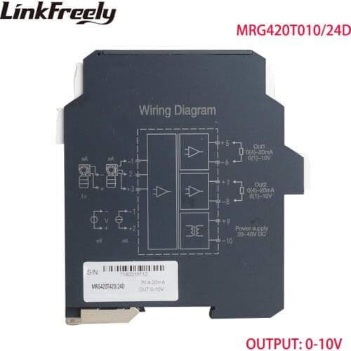 MRG420T010/24D Signal Isolator DC Current Signal Isolation Distributor Electricity Distribution Converter
