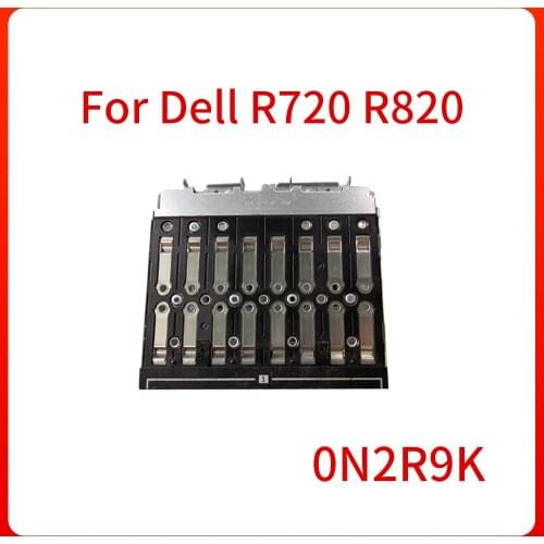 N2R9K 0N2R9K For Dell PowerEdge R720 R820 server HDD 8 x 2.5" inch Cage 16 HDD hard drive Expand cage Original