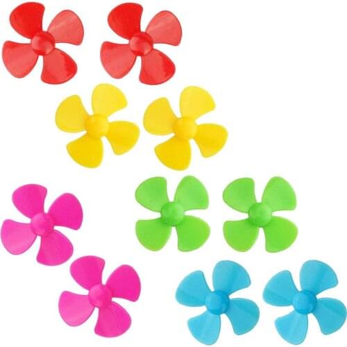 EKIND Propeller 80mm Props Blade Propeller 2mm Shaft for Fan Leaves Ship Model RC Aircraft Boat DIY Airplane Science
