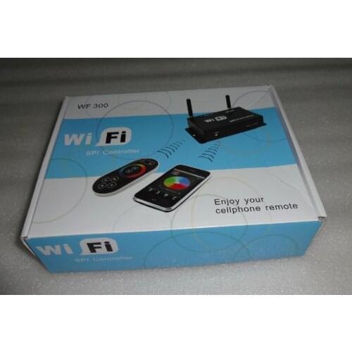 WF300;WIFI SPI controller,DC5-24V input, SPI signal output;1024pixels controlled