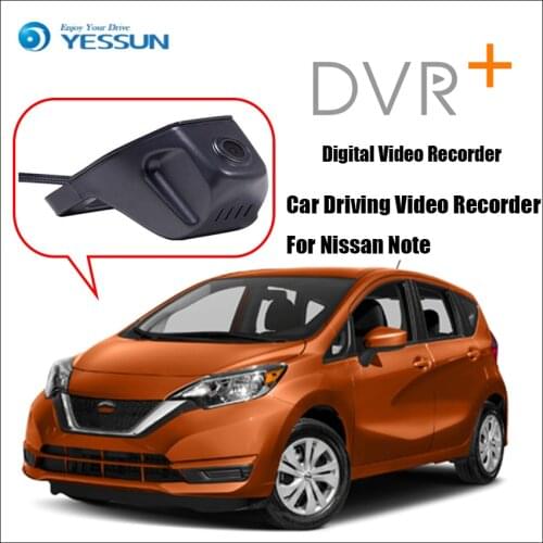 YESSUN Car DVR Digital Video Recorder Not Reverse Parking Camera For Nissan Note Front Camera Dash HD 1080P