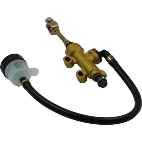 Motorcycle Rear Hydraulic Brake Master Cylinder Pump Refit For Suzuki Kawasaki Honda Yamaha