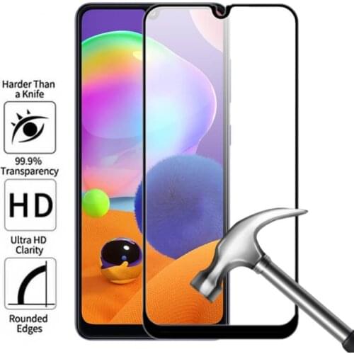 9H Full Cover Screen Protector Film Tempered Glass For Samsung Galaxy A51 A71 A31 M31 A21 A01 A11 A81 A91 M11 A41 Tempered Glass