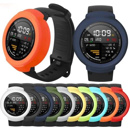 Protective Case Cover for Amazfit Verge Watch Protector Soft Silicone Frame Shell for Xiaomi Huami 3 Verge Wacth Accessories 059