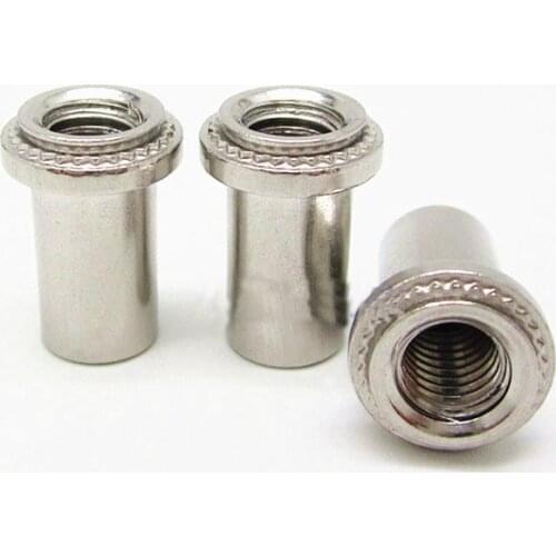 10pcs M3 M4 M5 M6 waterproof press rivets nuts column seal closed stainless steel rivet nut