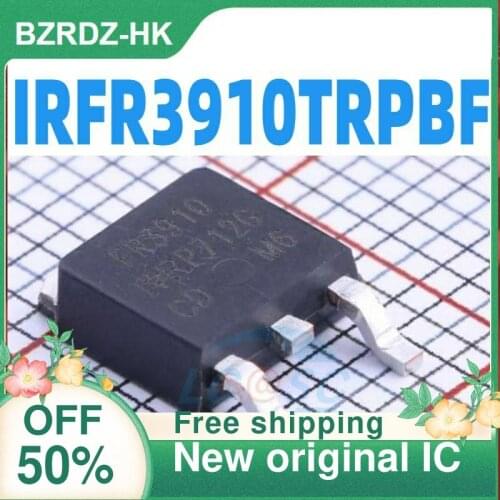 5PCS/lot IRFR3910TRPBF IRFR3910 MOSFET TO252 New original IC