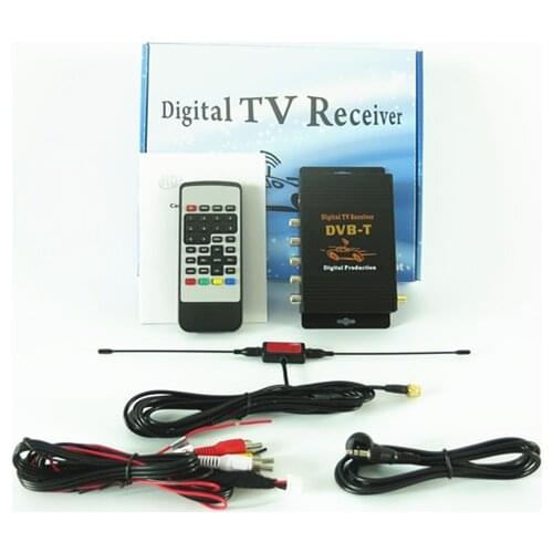 CAR DVB-T MPEG-4 MOBILE DIGITAL TV TUNER Receiver Various Channel MobileHigh For CAR DVD player Receiver TV