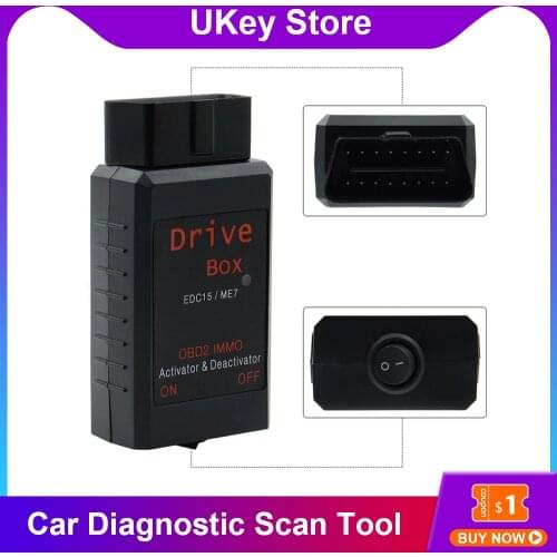 High Quality For VAG Drive Box EDC15/ME7 OBD2 IMMO OBD2 Immobilizer IMMO Deactivator Activator for AUDI for Skoda Car Scan Tool