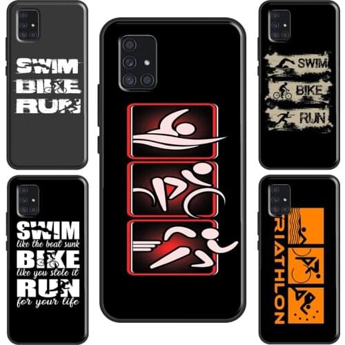 Swim Bike Run Triathlon Case For Samsung A51 A71 A11 A31 A10 A20 A30 S A40 A50 A70 A21S A20e A12 A32 A42 A52 A72