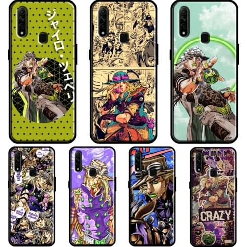 Gyro Zeppeli JoJos Bizarre For OPPO Find X3 Pro A5 A9 A53 A31 2020 A1K A3S A5S A15 A52 A72 A83 A91 F5 Reno 2 Z Case