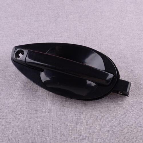 CITALL Car Right 82660-2C000 Black Outside Door Handle Catch Fit for Hyundai Tiburon Coupe 2003 2004 2005 2006 2007 2008
