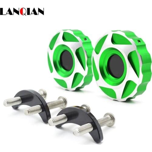CNC Motorcycle Rear Wheel Fork Decoration Hole Cover Bracket Protector for kawasaki Z1000 Z1000SX Z 1000 1000SX SX 2010-2016