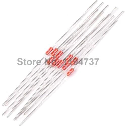 50PCS Thermistor Temperature Sensor NTC MF58 MF58-10K 3950 B 10K ohm 5