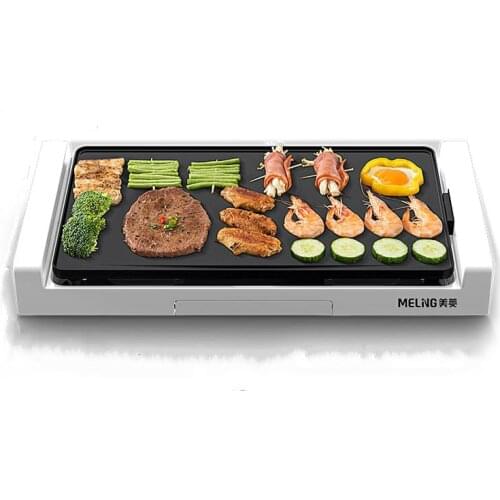 Barbecue machine grill home smokeless electric baking pan barbecue plate Korean multi-function barbecue pot