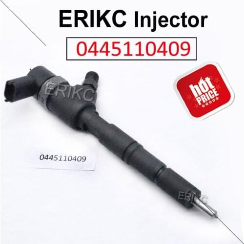 ERIKC 0 445 110 409 CR Diesel Fuel Injector 0445110409 Auto Fuel Parts Injection 0445 110 409 (1112010-55D) for BAW Fenix FAW