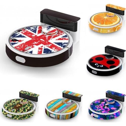 Creative 3D Cute Cartoon Fashion 10 Styles Dustproof Sticker for Floor Cleaning Mopping Robot Cleaner Protective Anti-Dust