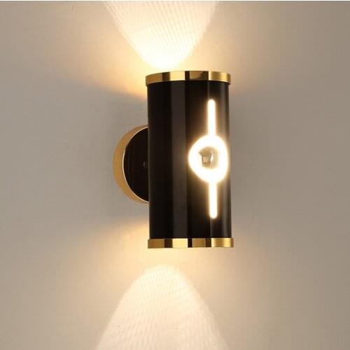 Shop show house LED wall lamp porch light modern simple living room bedroom wall lamp aluminum corridor wall lights luminaire