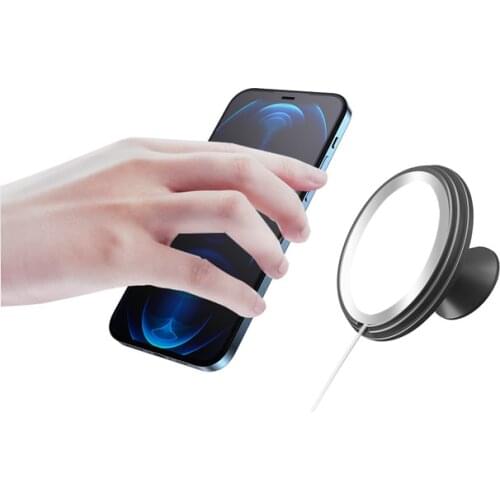 Macsafe Vehicle Cradle Car Mobile Phone Support Macsafe Stand Holder Mega safe For iPhone 12 Pro Max Mini Air Vent Magnet Holder