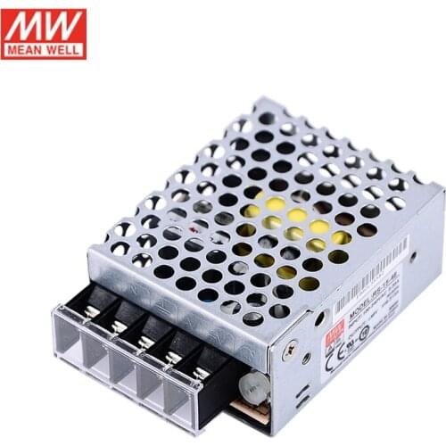 MEAN WELL RS-15-48 15W 48V Switching Power Supply 110V/220V AC to 48V DC 0.313A Power Unit 5G Viberation Compact Size