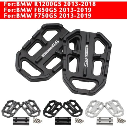 ROAOPP Motorcycle CNC Foot Pegs Pedals Foot Rests Aluminum for BMW G310GS 2017-2019 F750GS F850GS 2013-2019 R1200GS 2013-2018