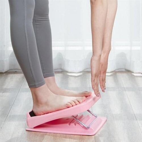 Anti-Slip Adjustable Foot Calf Stretcher Incline Board Body Stretching Tool for Sports Yoga Massage Fitness Pedal Slant Wedge