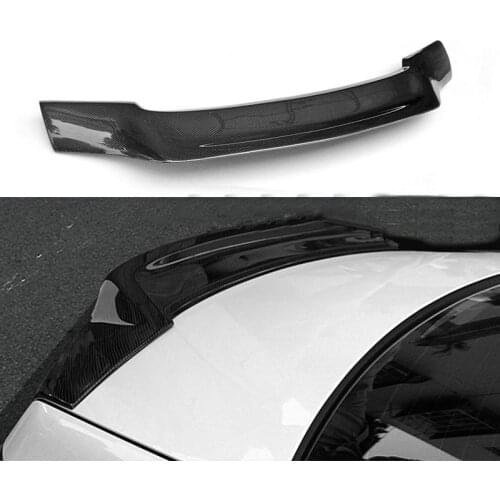R Style Carbon Fiber Rear Trunk Wing Spoiler Visor Boot Top Lip Lid For ​Benz E-class W207 C207 2 DOOR Coupe Convertible 2010-16