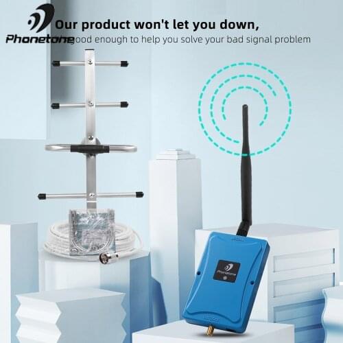 4g lte signal booster 700 MHz repeater 4g mobile signal repeater 700mhz cellular signal amplifier 70dB Band 28 and yagi full set